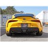 aFe Power | Takeda 3 IN to 2-1/2 IN 304 Stainless Steel Cat-Back Exhaust System Carbon Fiber - GR Supra 2.0T 2021-2024