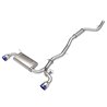 aFe Power | Takeda 3 IN to 2-1/2 IN 304 Stainless Steel Cat-Back Exhaust System w/Blue Tip - GR Supra 2.0T 2021-2024