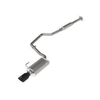 aFe Power | Takeda 2-1/4 IN 304 Stainless Steel Cat-Back Exhaust System w/Black Tip - Impreza 2.0L 2012-2016