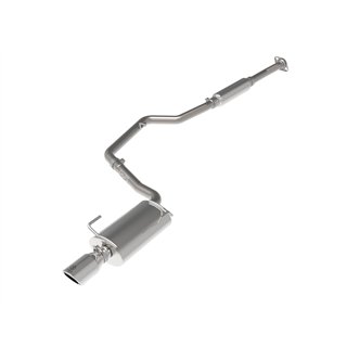aFe Power | Takeda 2-1/4 IN 304 Stainless Steel Cat-Back Exhaust System w/Polished Tip - Impreza 2.0L 2012-2016
