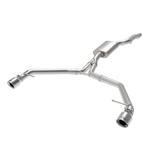 aFe Power | MACH Force-Xp 3 IN to 2-1/2 IN Stainless Steel Axle-Back Exhaust w/Polished Tip - allroad 2.0T 2013-2016