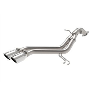 aFe Power | Takeda 3 IN to 2-1/2 IN 304 Stainless Steel Axle-Back Exhaust w/Polished Tip - Veloster 1.6T 2013-2017