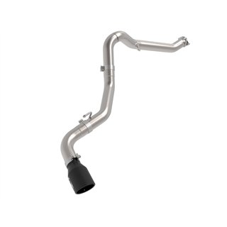 aFe Power | Vulcan Series 3 IN 304 Stainless Steel DPF-Back Exhaust System w/Black Tip - Gladiator 3.0L 2021-2023