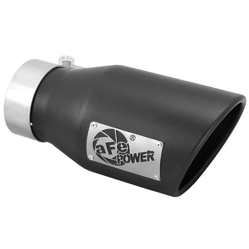 aFe Power | Vulcan Series 3 IN 304 Stainless Steel DPF-Back Exhaust System w/Black Tip - Gladiator 3.0L 2021-2023