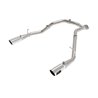 aFe Power | Large Bore-HD 3 IN 409 Stainless Steel DPF-Back Exhaust System w/Polished Tip - Ram 1500 3.0L 2020-2023