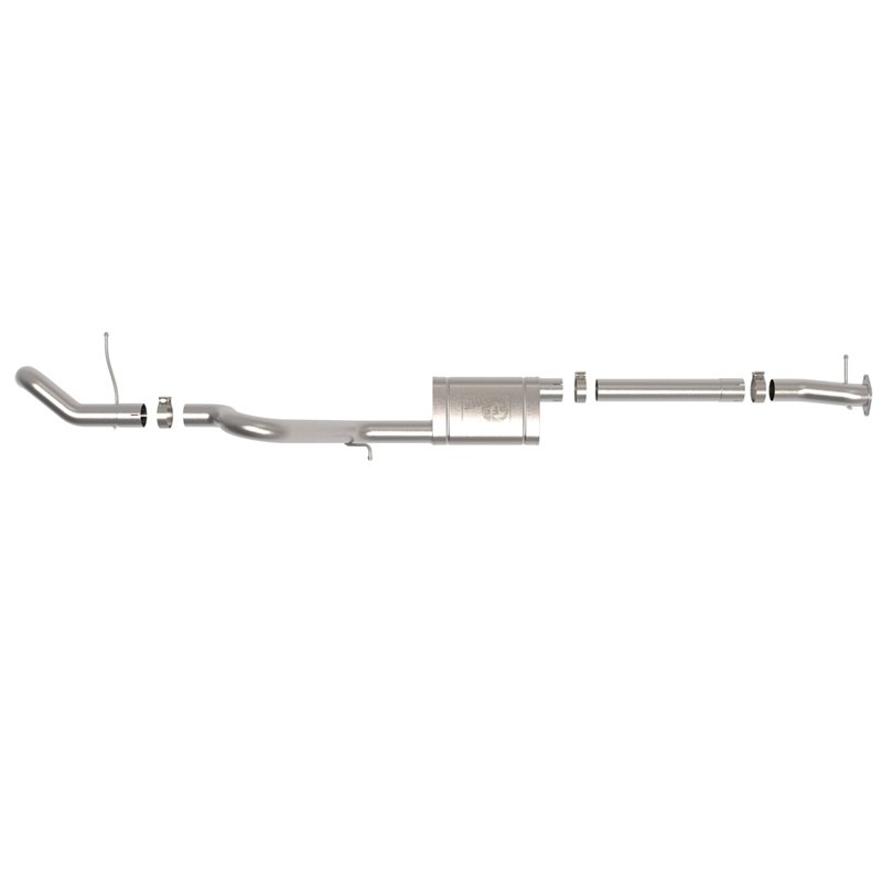 aFe Power | Apollo GT Series 2-1/2 IN 409 Stainless Steel Cat-Back Hi-Tuck Exhaust System - Bronco 2.3T / 2.7T 2021-2025