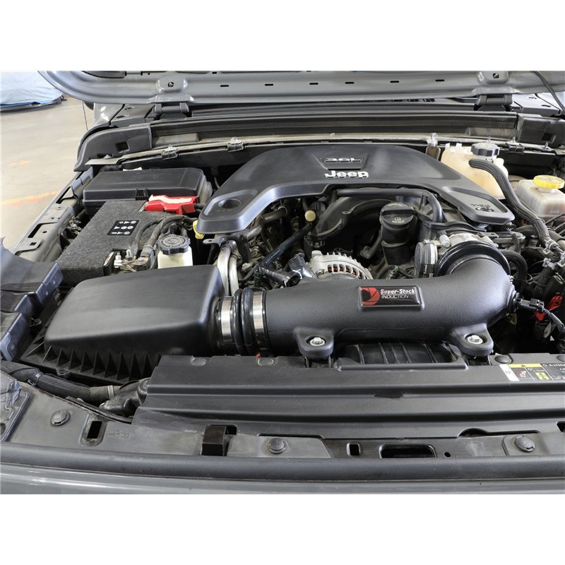 aFe Power | Super Stock Induction System w/Pro DRY S Media - Gladiator / Wrangler (JL) 3.6L 2018-2025