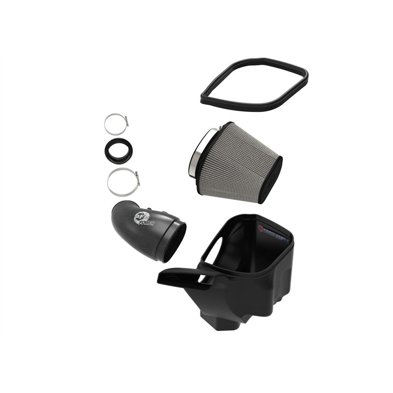 aFe Power | Track Series Stage-2 Carbon Fiber Intake System w/Pro DRY S Media - Durango / Grand Cherokee 6.4L 2012-2024