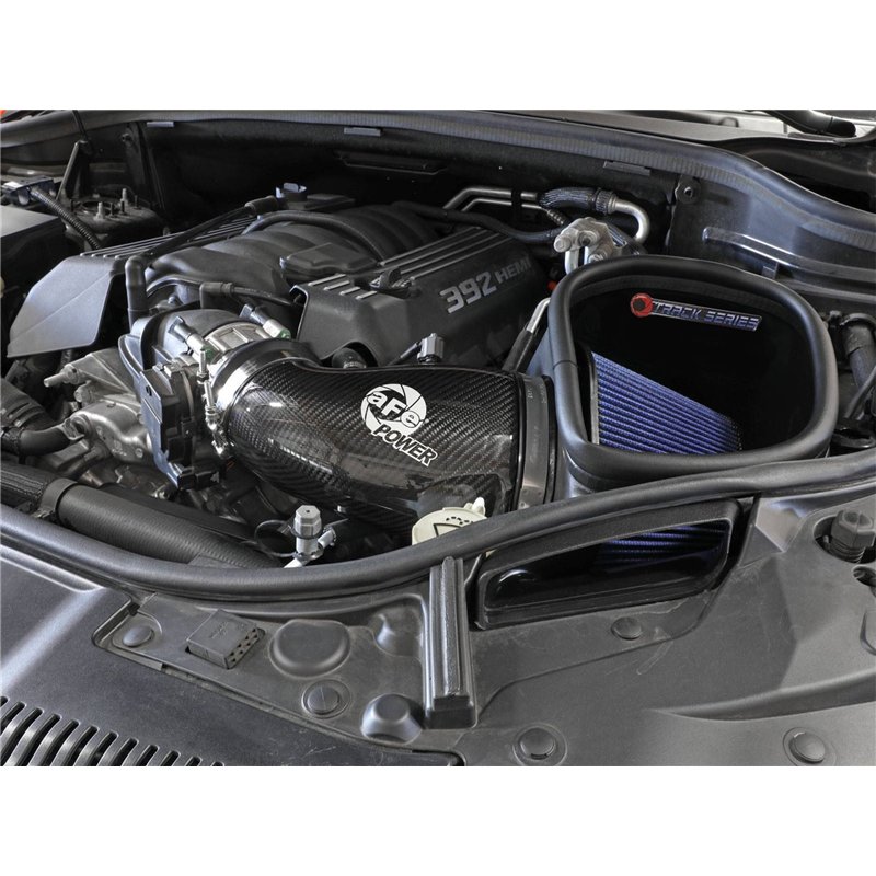 aFe Power | Track Series Stage-2 Carbon Fiber Intake System w/Pro 5R Media - Durango / Grand Cherokee 6.4L 2012-2024