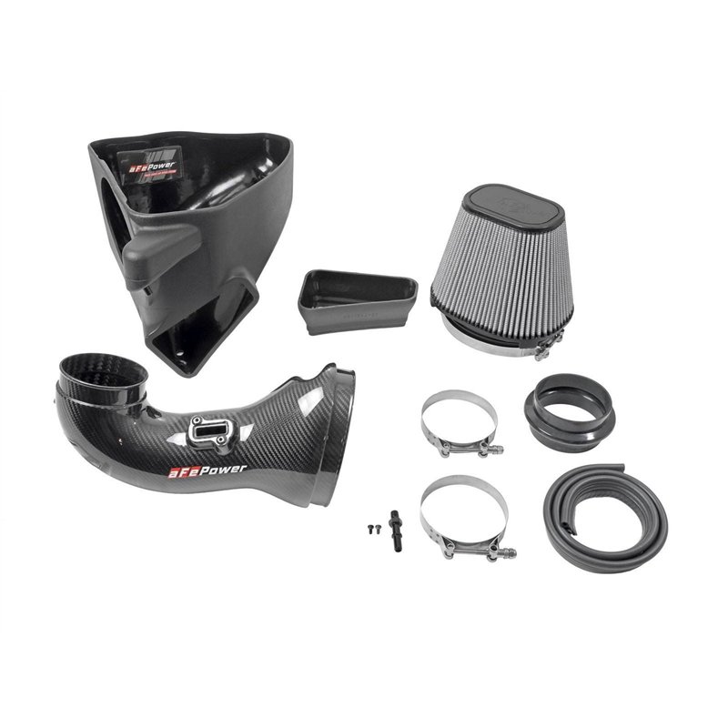 aFe Power | Track Series Stage-2 Carbon Fiber Intake System w/Pro DRY S Media - Camaro 6.2L 2017-2024