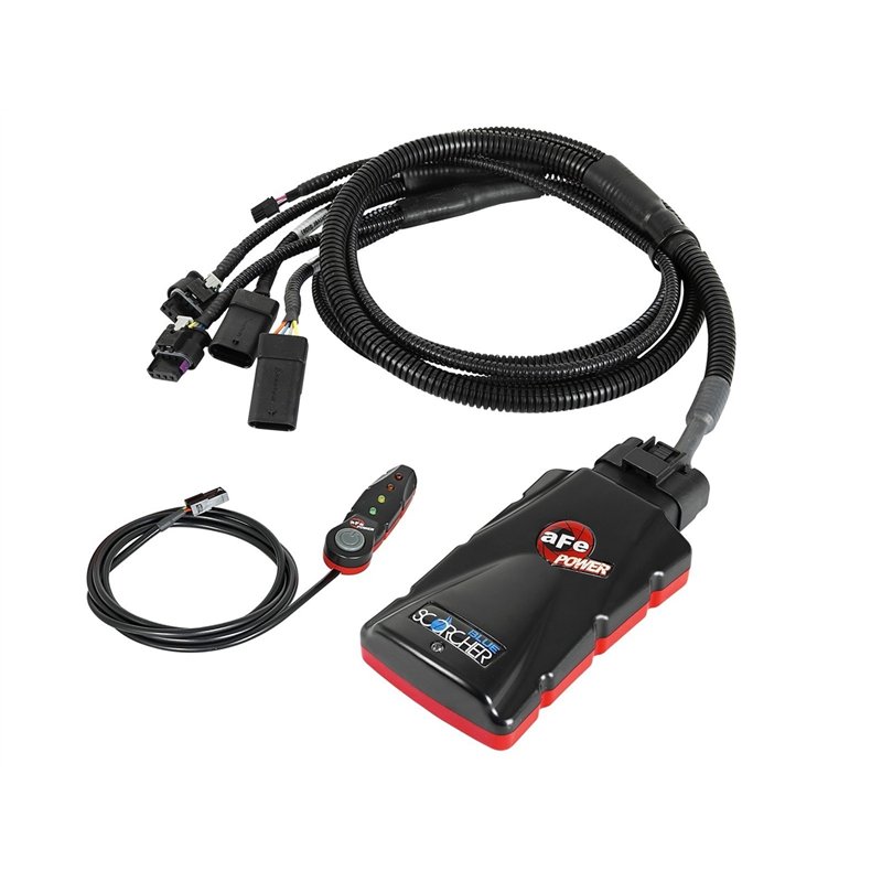 aFe Power | SCORCHER BLUE Bluetooth Capable Power Module - Bronco / Expedition / F-150 / Navigator 2.7T / 3.5T 2021-2025