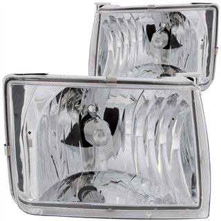 Anzo USA | Crystal Headlight Set - Frontier / Xterra 2000-2001