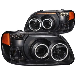 Anzo USA | Projector Headlight Set w/Halo - Explorer 4.0L / 4.9L 2000-2001