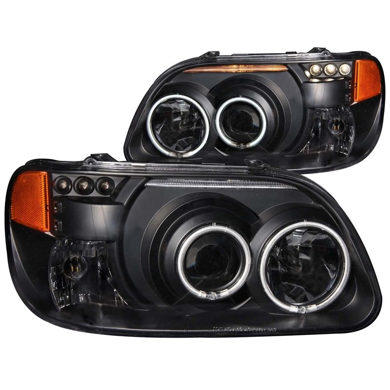 Anzo USA | Projector Headlight Set w/Halo - Explorer 4.0L / 4.9L 2000-2001