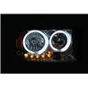 Anzo USA | Crystal Headlight Set w/Halo - Dakota / Durango 2000-2004