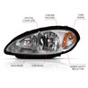 Anzo USA | Crystal Headlight Set - PT Cruiser 2.4L 2001-2005