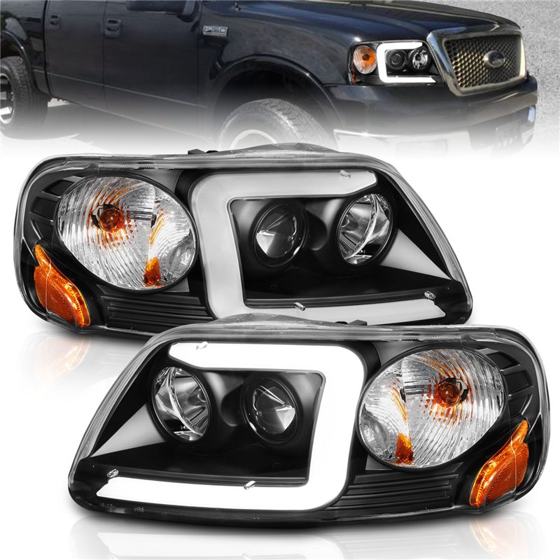 Anzo USA | Projector Headlight Set - Expedition / F-150 / Heritage 2000-2004