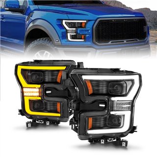 Anzo USA | LED Projector Headlight - F-150 2.7T / 3.5L / 5.0L 2015-2017