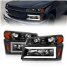 Anzo USA | Crystal Headlight Set - Colorado / Canyon 2004-2012