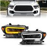 Anzo USA | Projector Headlight Set - Tacoma 2.7L / 3.5L 2016-2023