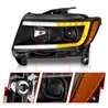 Anzo USA | Projector Headlight Set - Grand Cherokee 3.6L / 5.7L / 6.4L 2011-2013