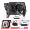 Anzo USA | Projector Headlight Set - Grand Cherokee 3.6L / 5.7L / 6.4L 2011-2013