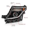 Anzo USA | Projector Headlight Set - Explorer 2.0T / 3.5L 2011-2015