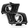Anzo USA | Crystal Headlight Set w/Halo - Mustang 4.0L / 4.6L / 5.4L 2005-2009