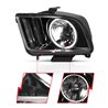 Anzo USA | Crystal Headlight Set w/Halo - Mustang 4.0L / 4.6L / 5.4L 2005-2009