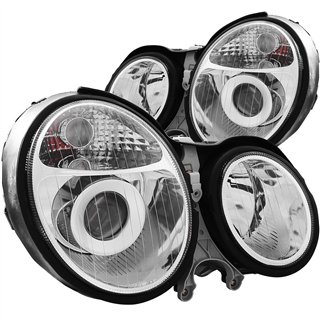Anzo USA | Projector Headlight Set - E300 / E320 / E430 / E55 AMG 1999-2002