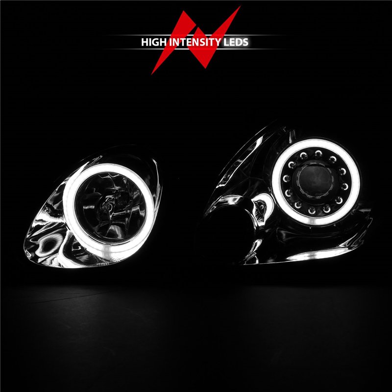 Anzo USA | Projector Headlight Set w/Halo - GS300 / GS400 / GS430 2000-2005