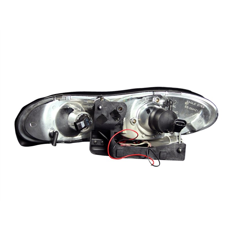 Anzo USA | Projector Headlight Set w/Halo - Camaro 3.6L / 3.8L / 5.7L 1998-2002