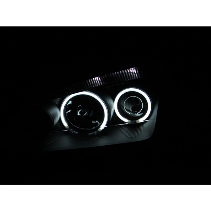 Anzo USA | Projector Headlight Set w/Halo - Focus ZX4 / ZX4 ST 2.0L / 2.3L 2005-2006