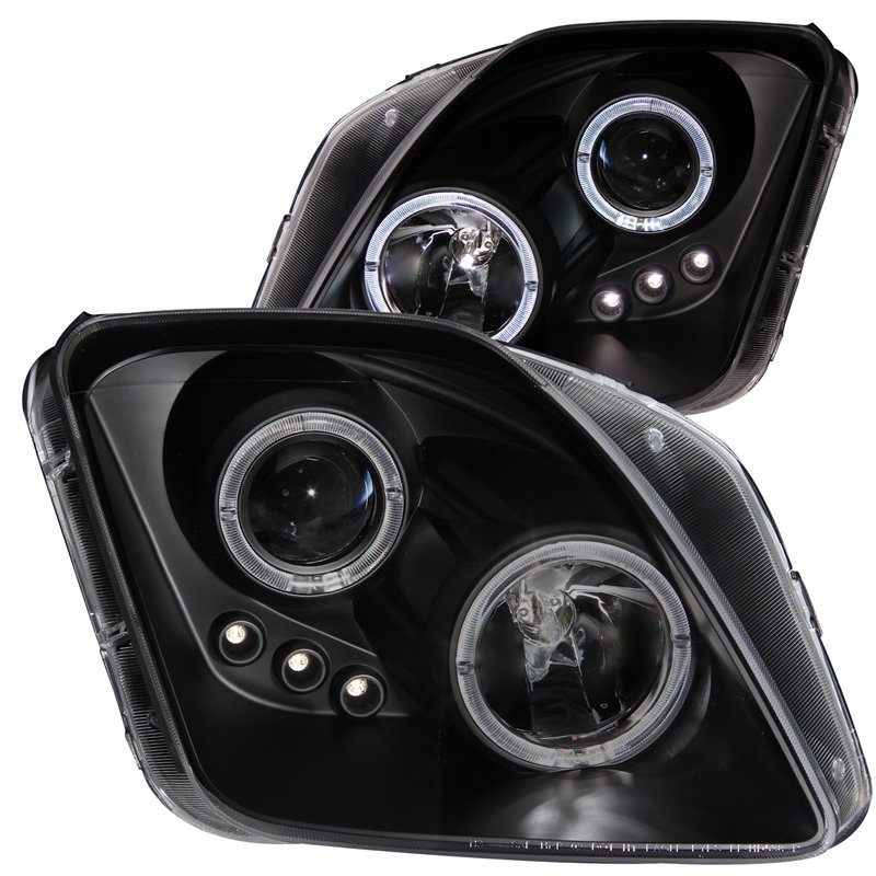 Anzo USA | Projector Headlight Set w/Halo - Prelude 2.2L 1997-2001