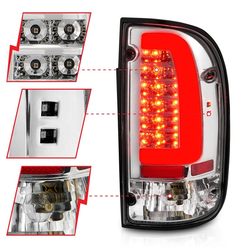 Anzo USA | LED Tail Light - Tacoma 2.4L / 2.7L / 3.4L 1995-2000