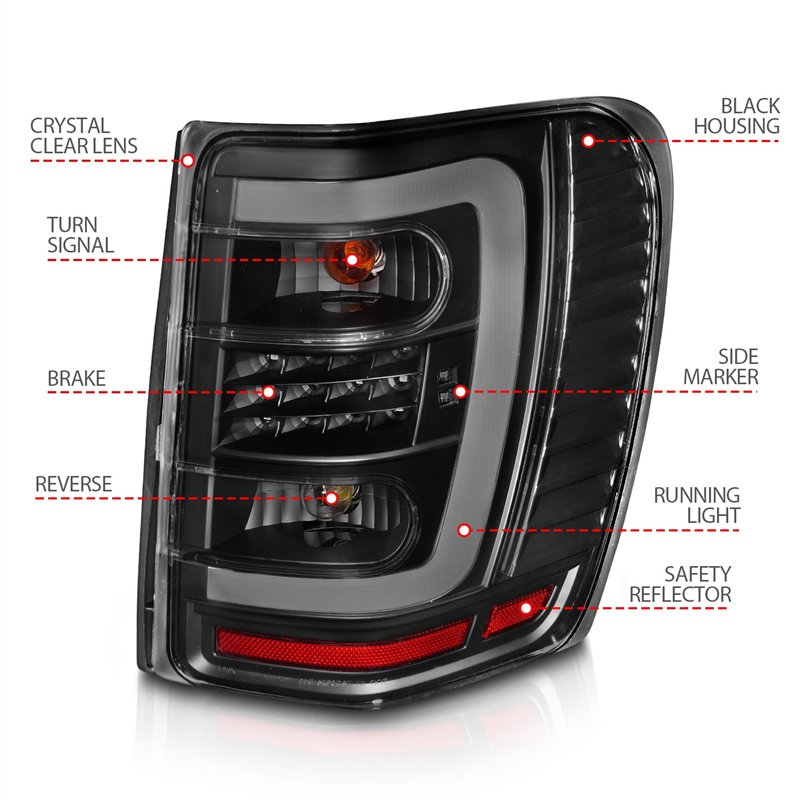 Anzo USA | LED Tail Light - Grand Cherokee 4.0L / 4.7L 1999-2004