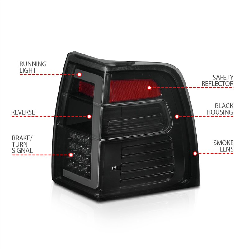 Anzo USA | Sequential LED Tail Light - Expedition 3.5T / 5.4L 2007-2017