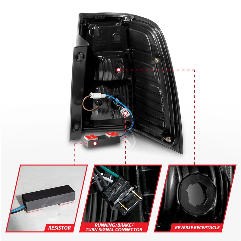 Anzo USA | Sequential LED Tail Light - Expedition 3.5T / 5.4L 2007-2017
