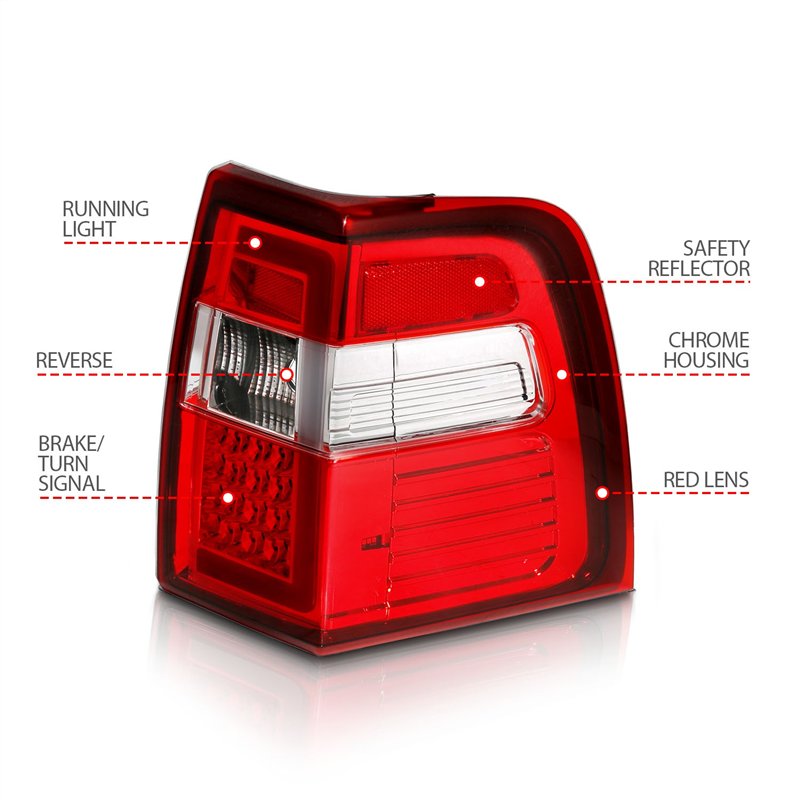 Anzo USA | Sequential LED Tail Light - Expedition 3.5T / 5.4L 2007-2017