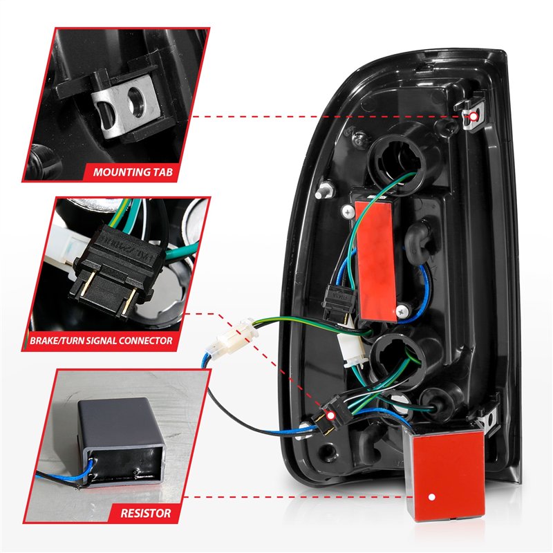 Anzo USA | LED Tail Light - Tundra 3.4L / 4.0L / 4.7L 2000-2006
