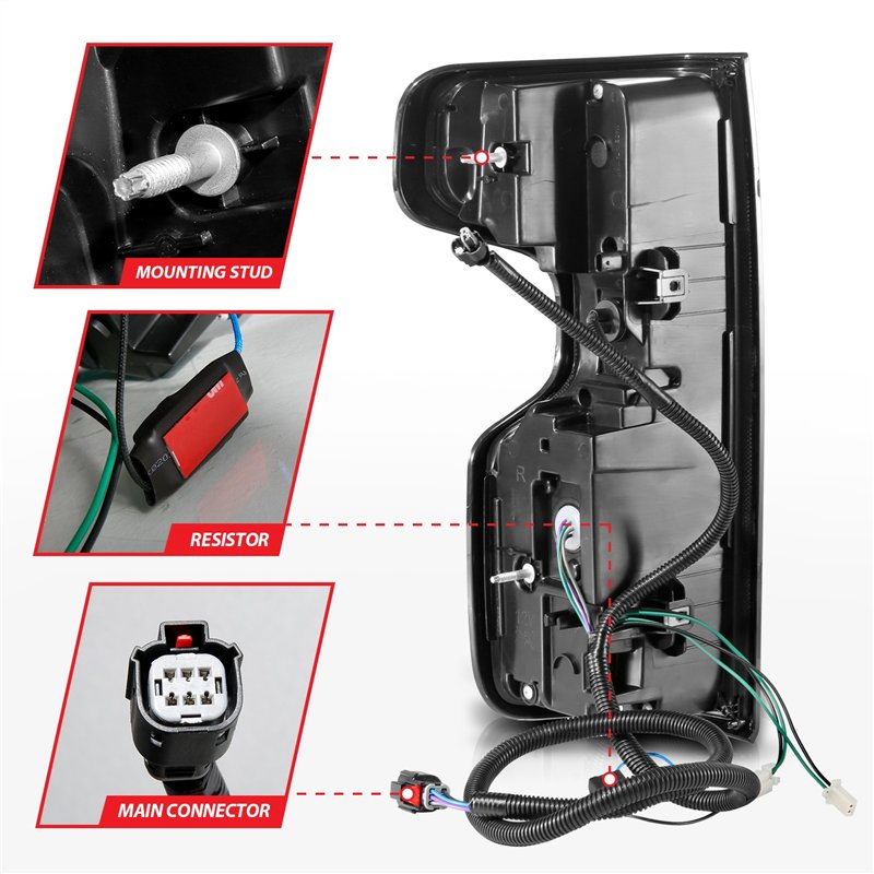 Anzo USA | Sequential LED Tail Light - Silverado 1500 / Limited / 2500 HD / 3500 HD / LTZ 2019-2023