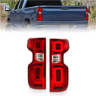 Anzo USA | Sequential LED Tail Light - Silverado 1500 / Limited / 2500 HD / 3500 HD / LTZ 2019-2023