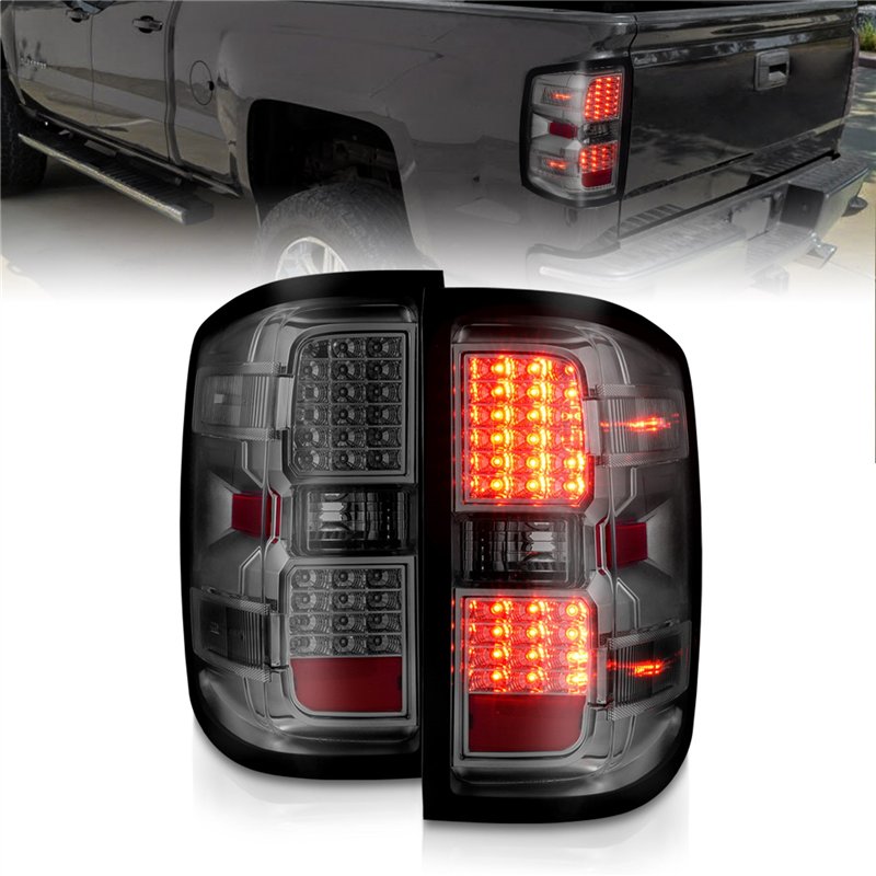 Anzo USA | LED Tail Light - Silverado / Sierra 1500 / 2500 HD / 3500 HD 2014-2019