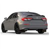 RallyArmor | Black UR Mud Flap Grey Logo - Civic / Si Sedan & Hatch 2022-2025