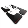 RallyArmor | Black UR Mud Flap Red Logo - Forester / Wilderness 2022-2025