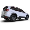 RallyArmor | Black UR Mud Flap White Logo - Forester / Wilderness 2022-2025