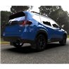 RallyArmor | Black UR Mud Flap Orange Logo - Forester / Wilderness 2022-2025