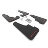 RallyArmor | Black UR Mud Flap Red Logo - Durango SXT / GT / R/T / SRT 2016-2025