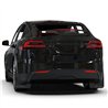 RallyArmor | Black UR Mud Flap Metallic Black Logo - Tesla Model X / X Plaid 2022-2026