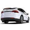 RallyArmor | Black UR Mud Flap Red Logo - Tesla Model X / X Plaid 2022-2026